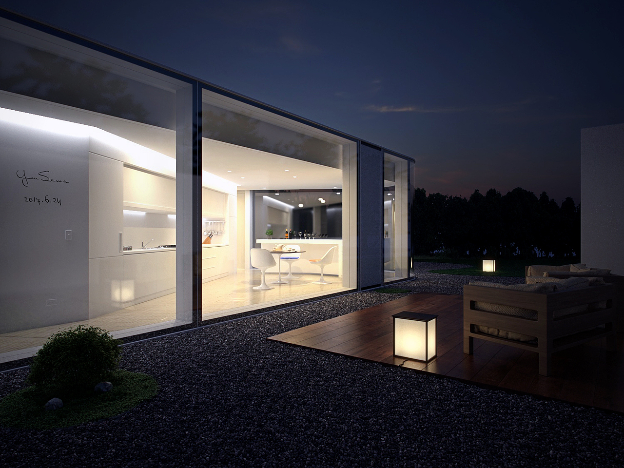 lake_house（图ZODcxOTQzNTI=） - 场景 - 站酷设计师Yoooooou_原创素材 - 站酷ZCOOL