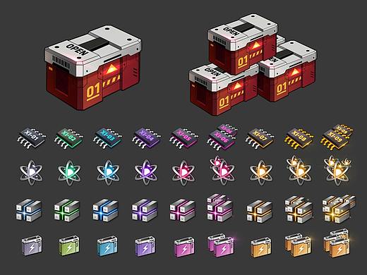 一些二次元界面和图标