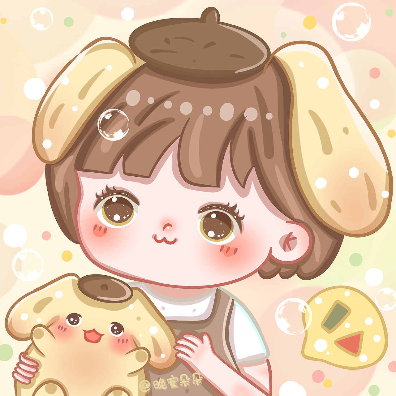 三丽鸥系列闺蜜头像（图ZMjY4NzI5MTY4） - 创作习作 - 站酷设计师晚安朵朵原创素材 - 站酷ZCOOL