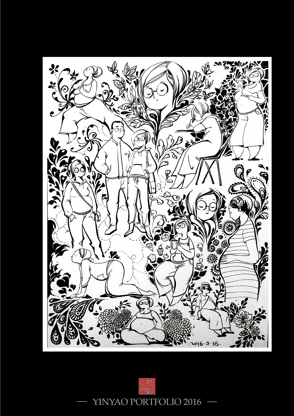 【YY的运行轨迹】2016作品合集(图ZNjkzMTczODg=) - 其他 - 站酷设计师殷尧原创素材 - 站酷ZCOOL