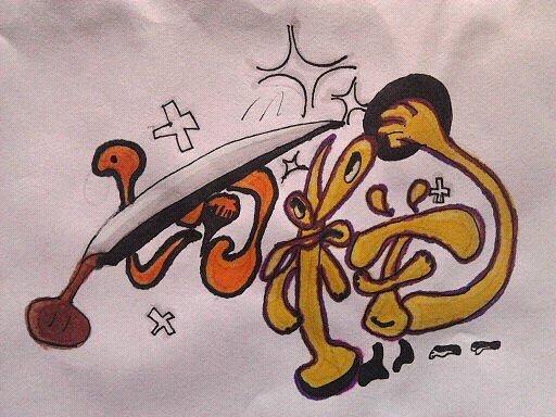 手绘字体（图ZNTY0MTM4OTI=） - 字体/字形 - 站酷设计师灿烂的叶子原创素材 - 站酷ZCOOL