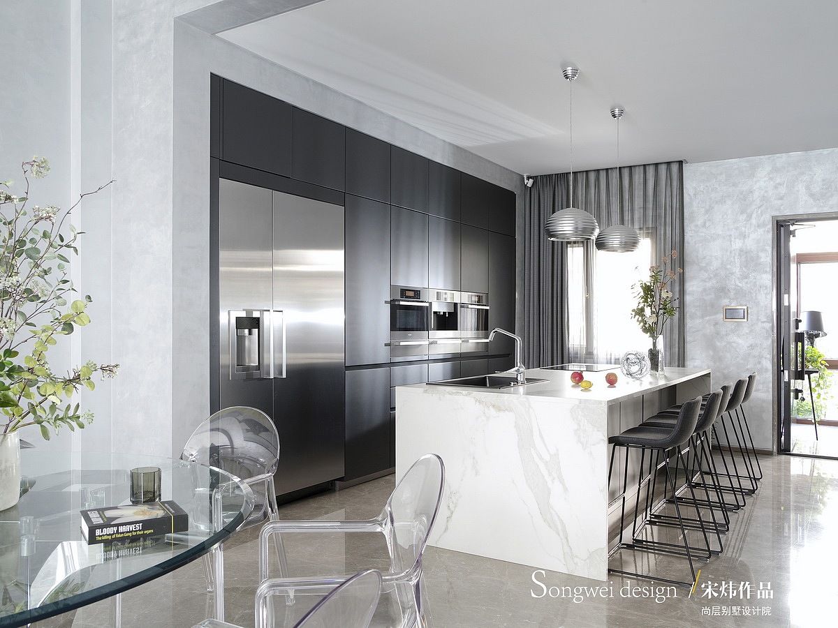 现代简约的“平衡”之家——时尚艺术骑士私宅设计（图ZMTg3MTQwODgw） - 家装设计 - 站酷设计师深圳南山尚层装饰原创素材 - 站酷ZCOOL