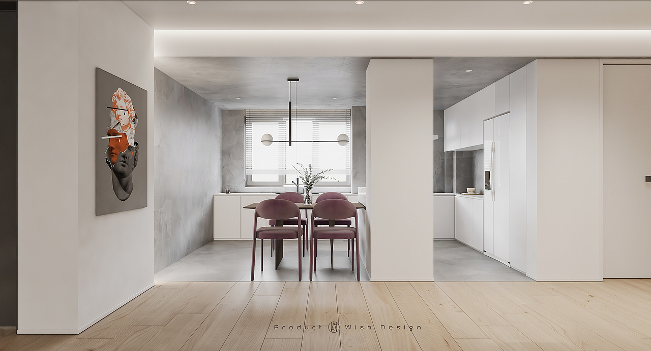 grey&white | 现代简约效果图