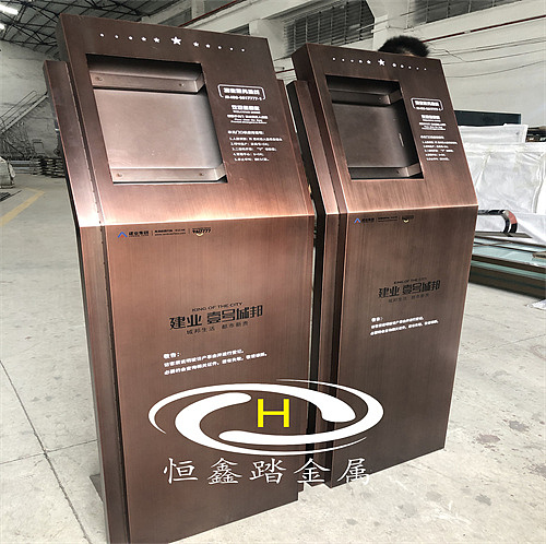 售楼部小区人脸识别不锈钢门禁机支架、不锈钢门口机
