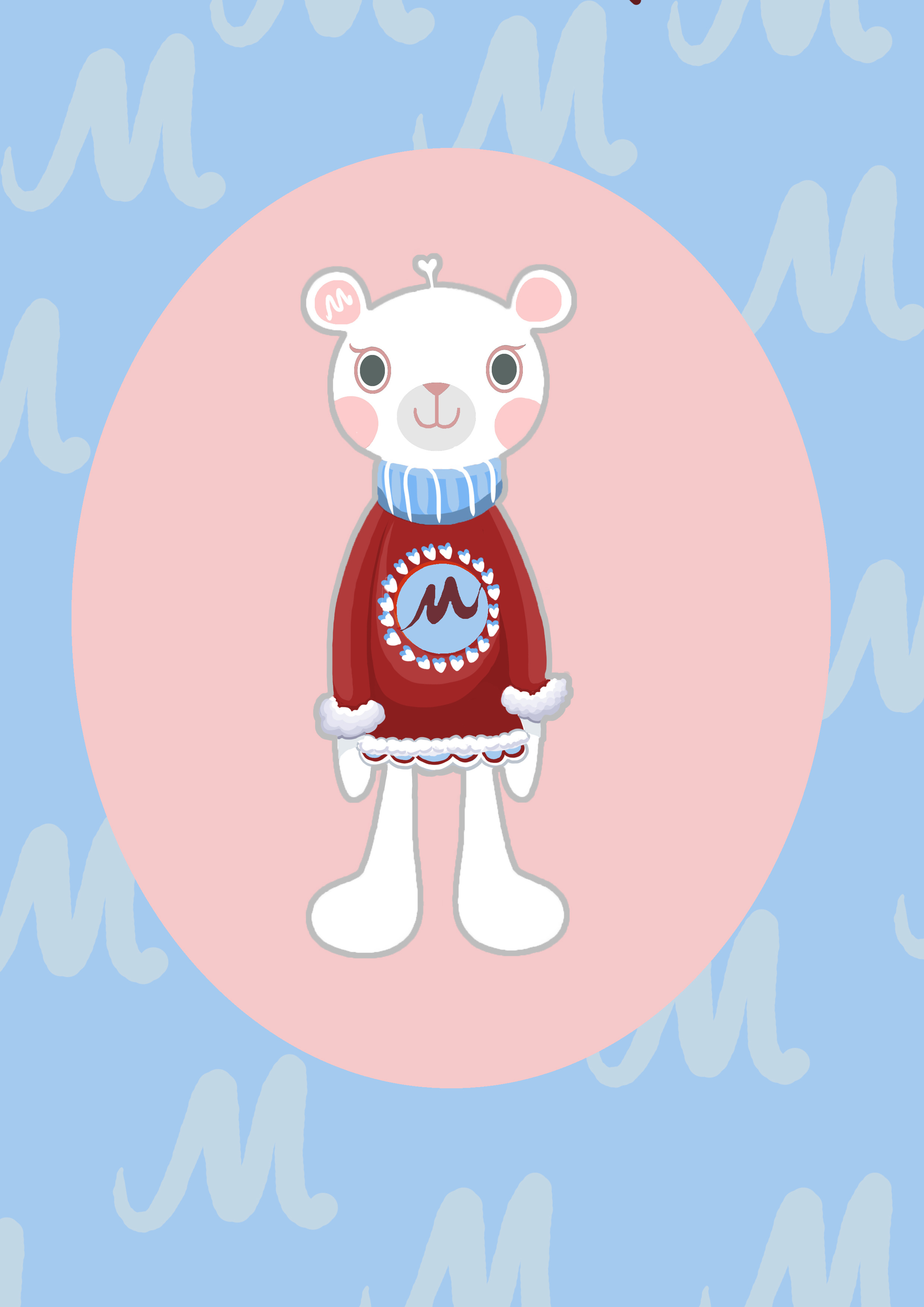 美的熊小美一家