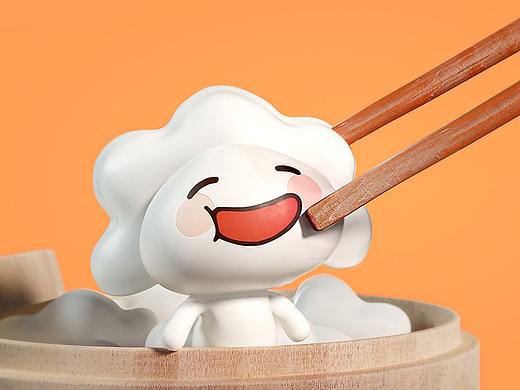 鲜上饺品牌IP吉祥物形象设计