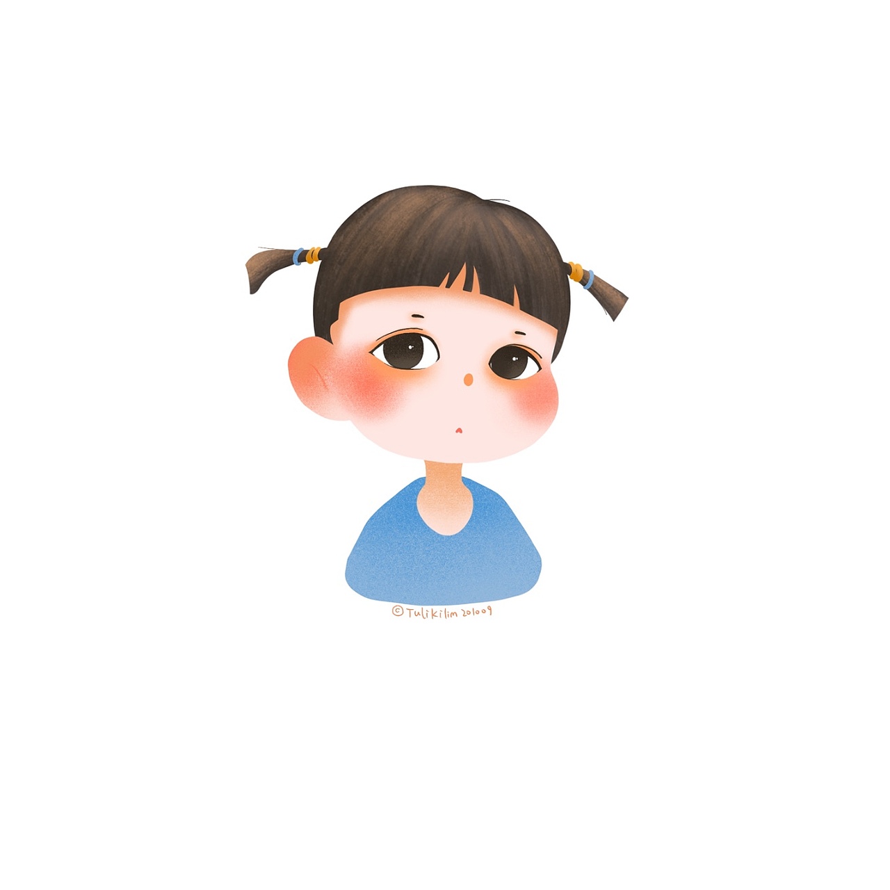 小朋友系列插画头像