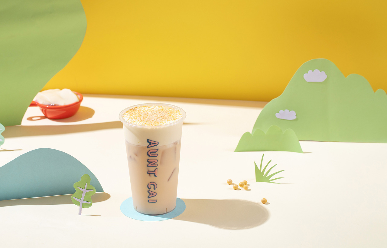 饮品拍摄--蔡阿姨奶茶