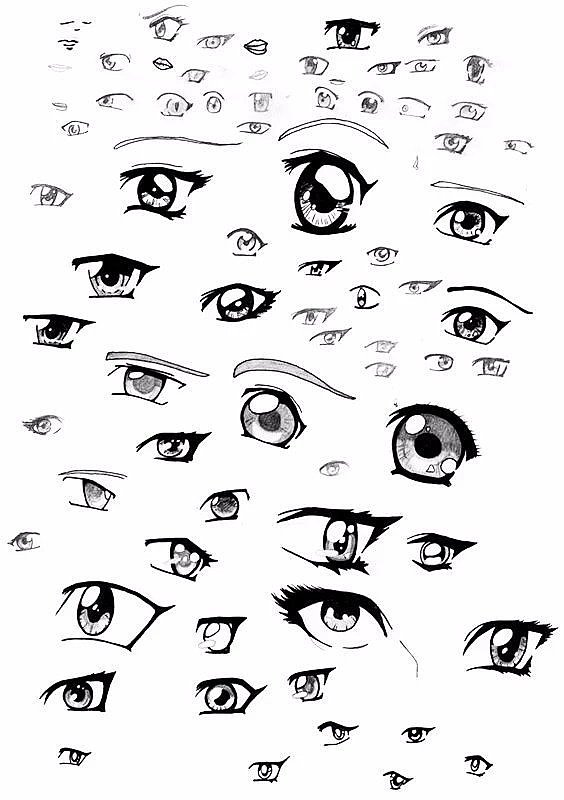 眼睛（图ZMTMwNjc2OTIw） - 其他动漫 - 站酷设计师葉葉子羽原创素材 - 站酷ZCOOL