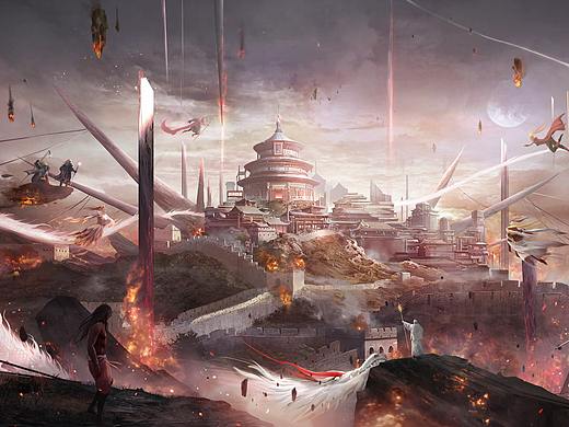 漫画版城市地标