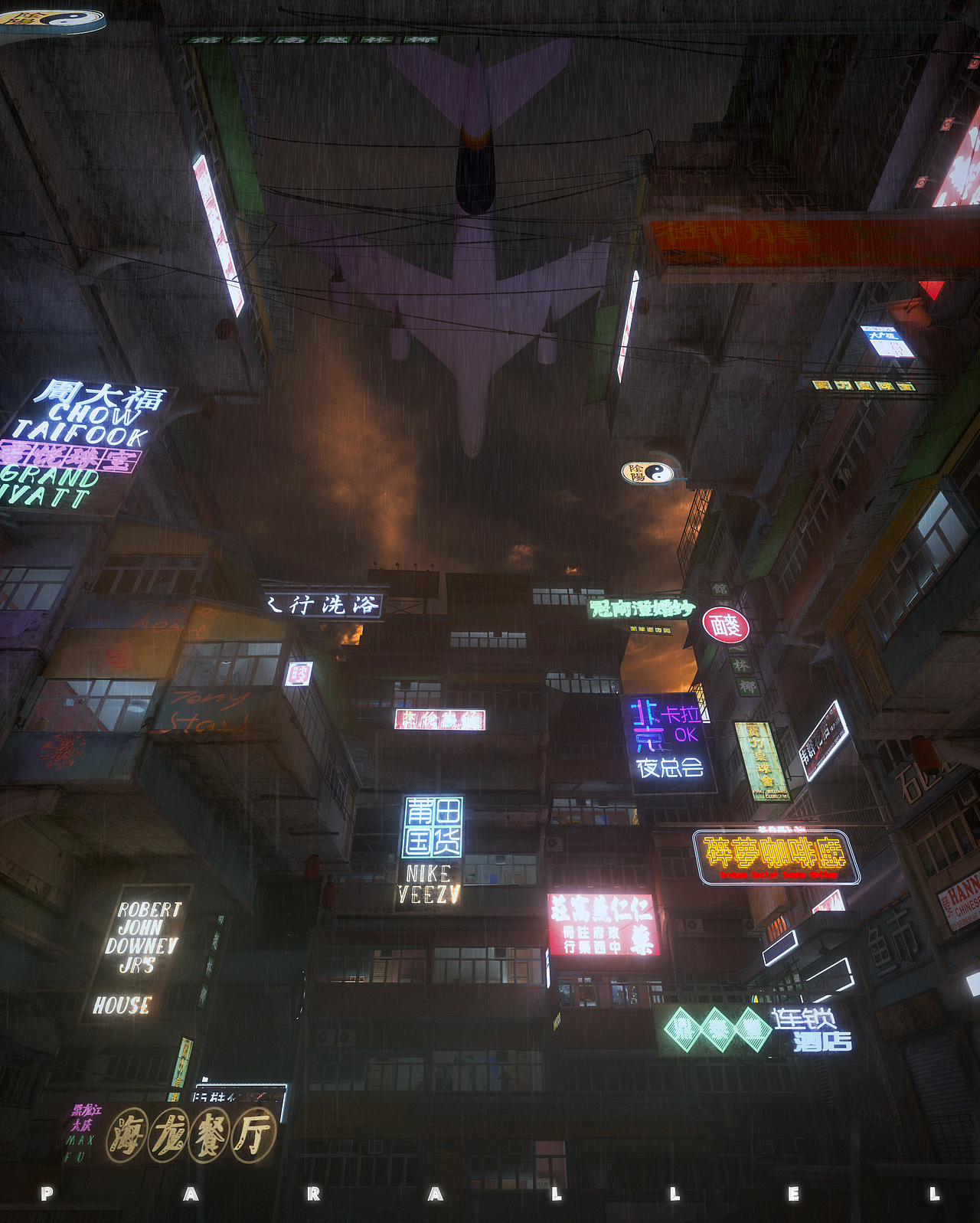 PARALLEL UNIVERSE-氛围渲染（图ZMTYyOTAyODA4） - 场景 - 站酷设计师RIORDO橙子不苦原创素材 - 站酷ZCOOL
