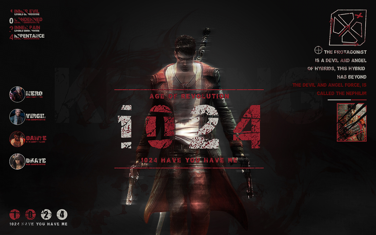 鬼泣DCM 屌丝才能懂！！（图ZMjQ2MTU3MDA=） - 宣传物料 - 站酷设计师林海陈鹿原创素材 - 站酷ZCOOL