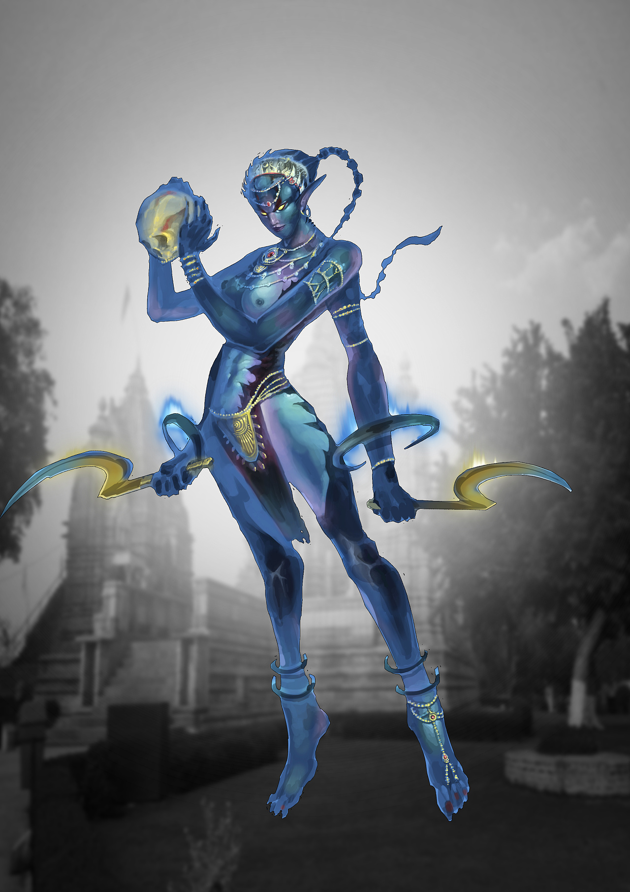 时母卡莉 - 原创作品 - 站酷(zcool)