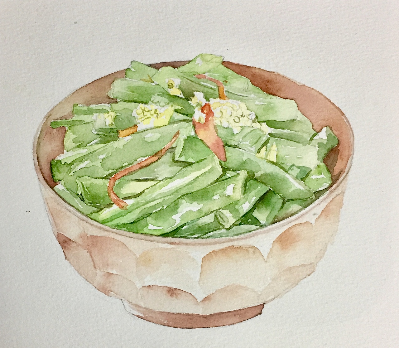 水彩四季豆习作（图ZMTI4ODczODc2） - 创作习作 - 站酷设计师妖妖璃原创素材 - 站酷ZCOOL