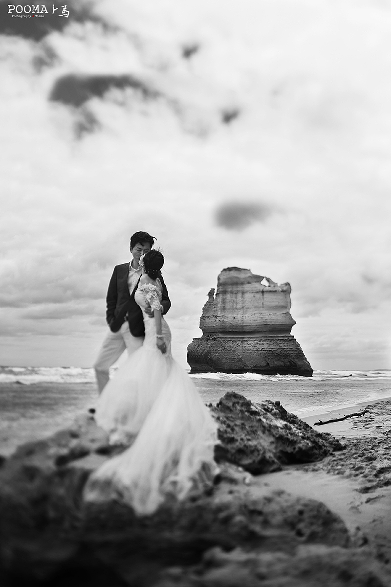 卜马婚纱|陈大帅&赵小白摄于墨尔本