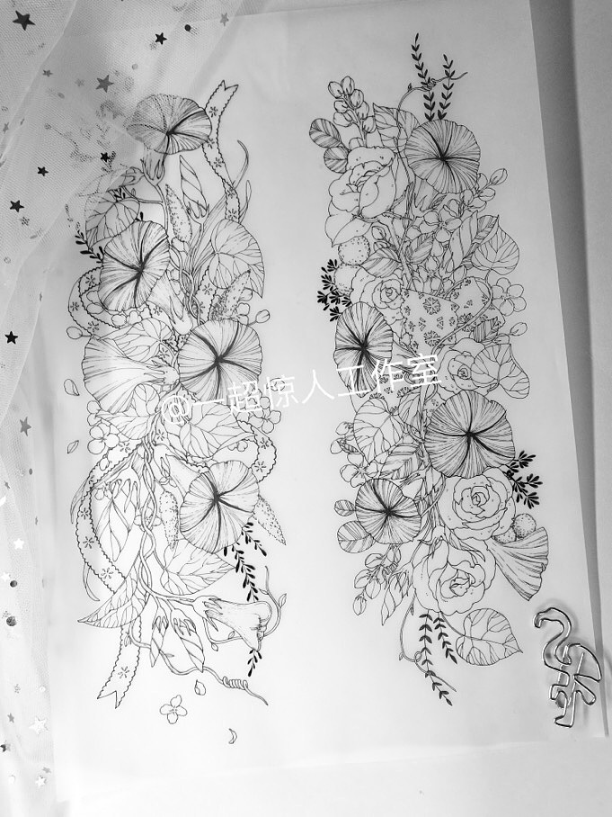 《繁花》（图ZMTM3MzgzMzIw） - 艺术插画 - 站酷设计师一超惊人文化传媒原创素材 - 站酷ZCOOL