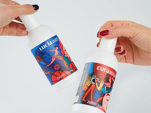 Cura Shampoo Packaging 洗发水包装设计