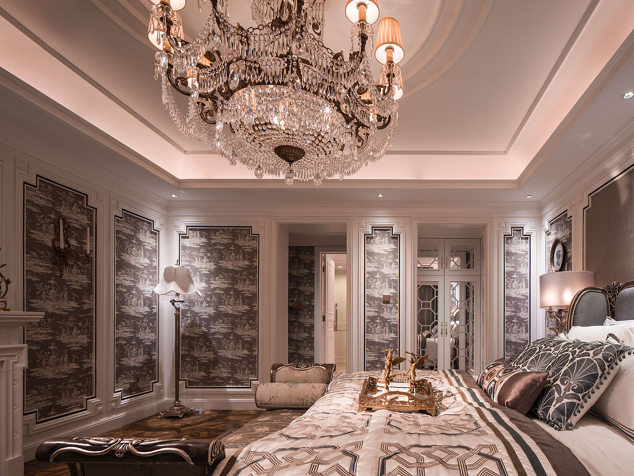 现代都会邂遇浪漫之家，每个细节都透露着非凡品味。