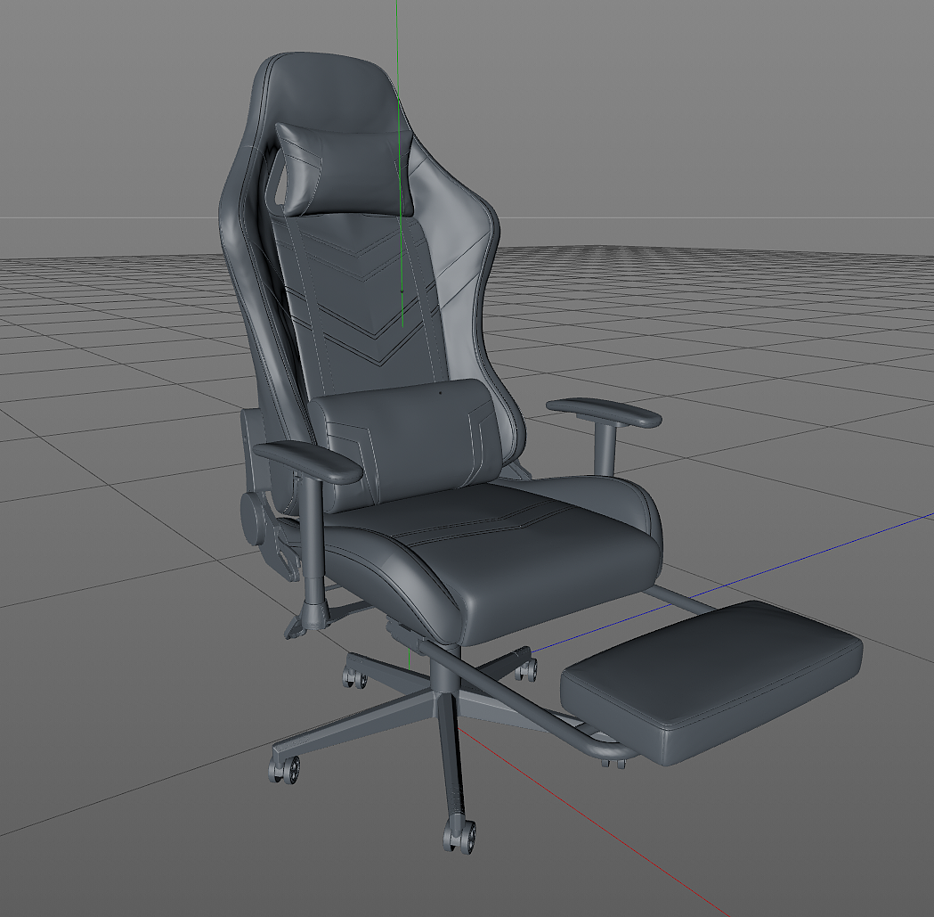 电竞椅建模渲染效果图