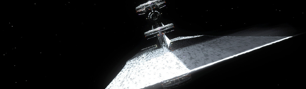 Space power station concept design