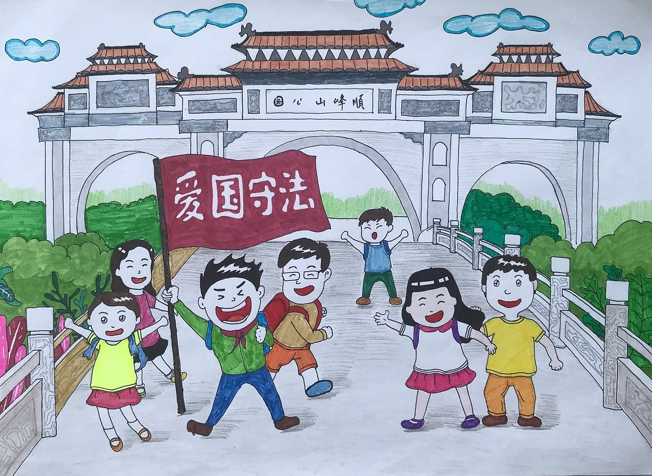 法制绘画（图ZOTM1ODk1MTY=） - 儿童插画 - 站酷设计师听风者棕子熊原创素材 - 站酷ZCOOL