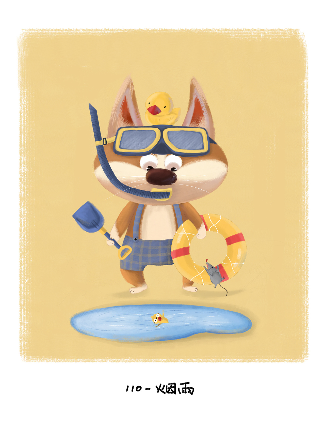 柯基狗狗|插画|儿童插画|小烟雨 - 原创作品 - 站酷 (zcool)