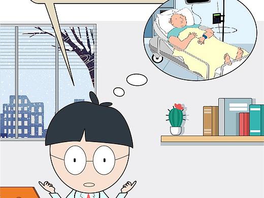 长图系列：脑卒中（个人主页-ZNDQwMjY0MjA=） - 中/长篇漫画 - 站酷设计师Z96430334原创素材 - 站酷ZCOOL