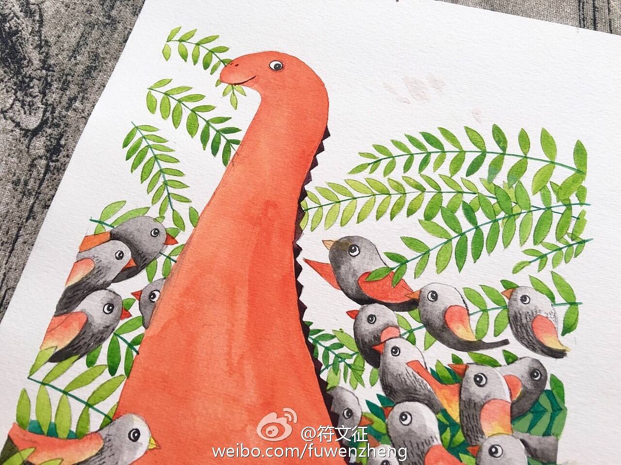 《木头王国的歌声》插图，细节图（图ZNDg4NTQ4MjA=） - 儿童插画 - 站酷设计师符文征原创素材 - 站酷ZCOOL