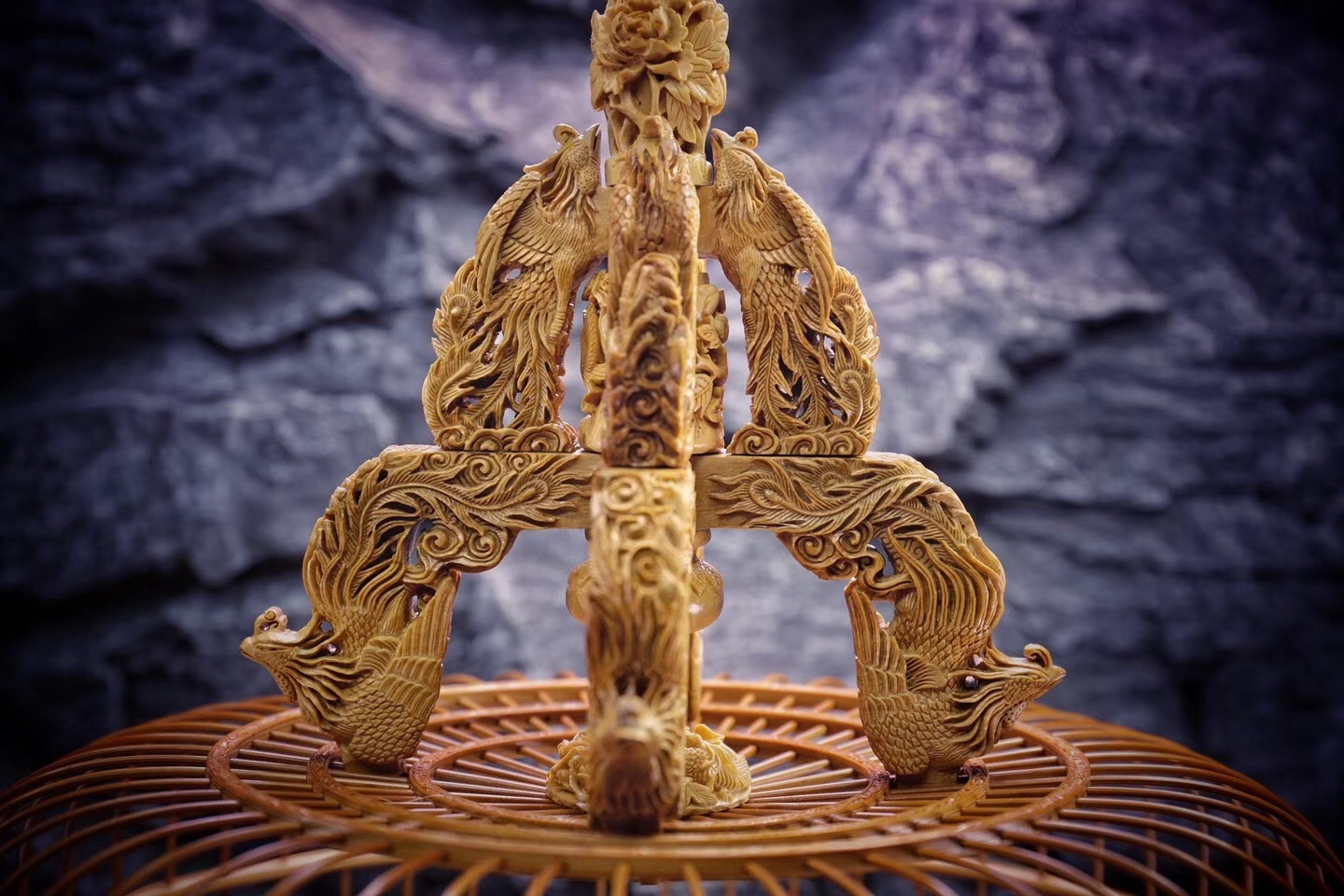 广式波笼(鸾凤齐鸣)