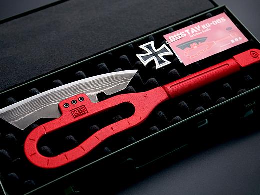 岩刃社出品-田中-扎古热能斧造型厨刀