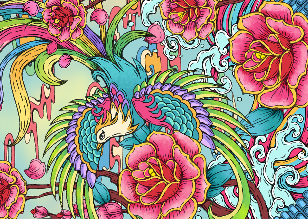 山海经神兽系列