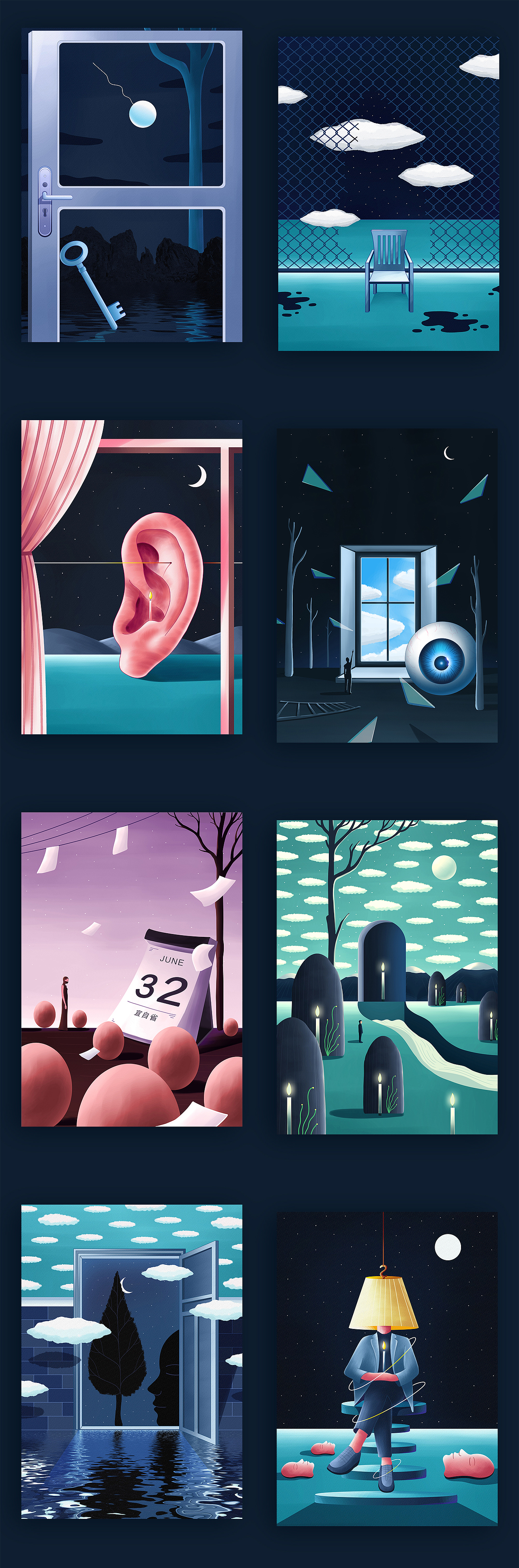 2019年度不完全整理（图ZMTkxMzM5NTk2） - 创作习作 - 站酷设计师插画师卷耳原创素材 - 站酷ZCOOL