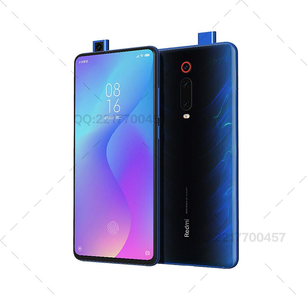 红米K20手机精细犀牛模型