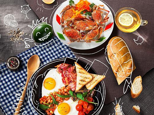 吾悦广场——深夜食堂主题宣传物料