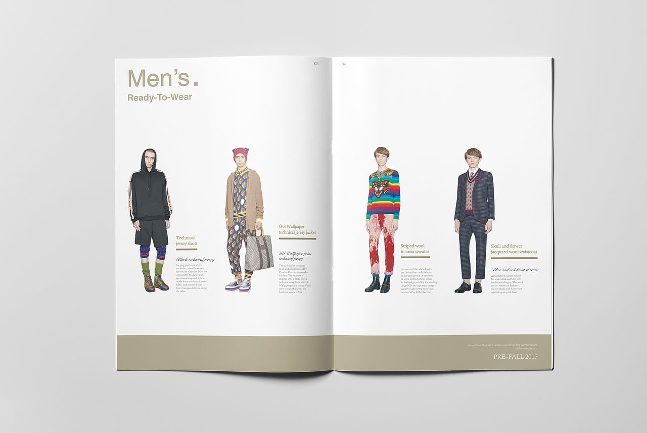 ｜杂志设计｜《GUCCI》（图ZODk4NDg4MDA=） - 书籍/画册 - 站酷设计师ItsFrank原创素材 - 站酷ZCOOL
