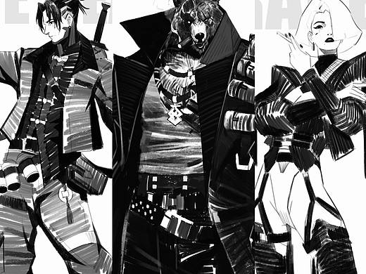 RANE BEAR（个人主页-ZNzAyMTQwNDg=） - 游戏原画 - 站酷设计师ZHOUZEHUAI原创素材 - 站酷ZCOOL