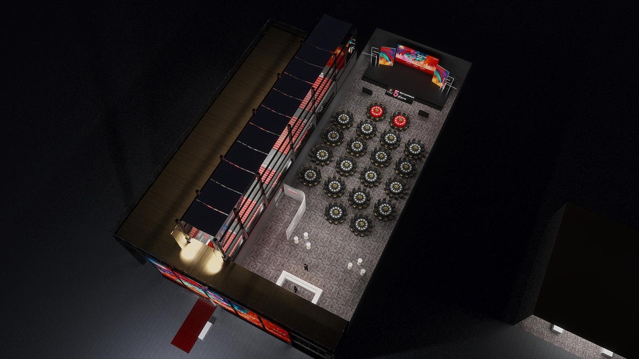 答谢晚宴年会（图ZMjQxMzMxMDQw） - 商业空间设计 - 站酷设计师Reto三维美学原创素材 - 站酷ZCOOL