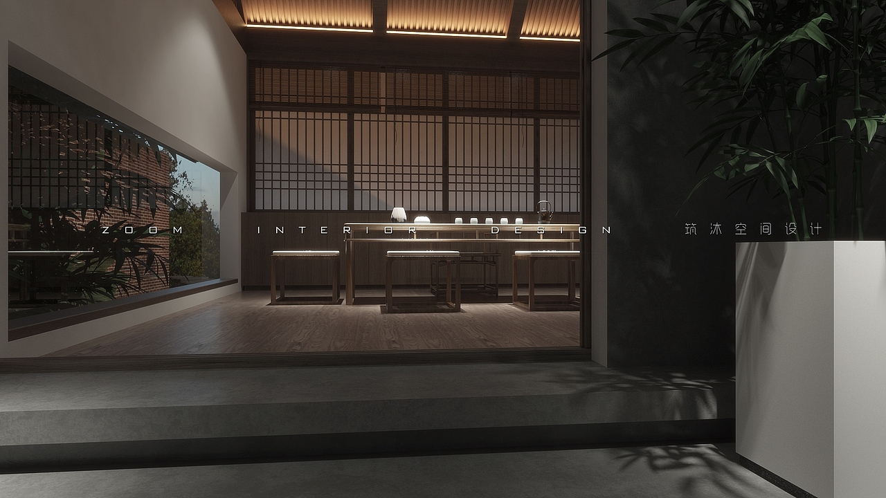 茶空间设计（图ZMjcyNzA0NDMy） - 酒店餐饮设计 - 站酷设计师小猫大人原创素材 - 站酷ZCOOL