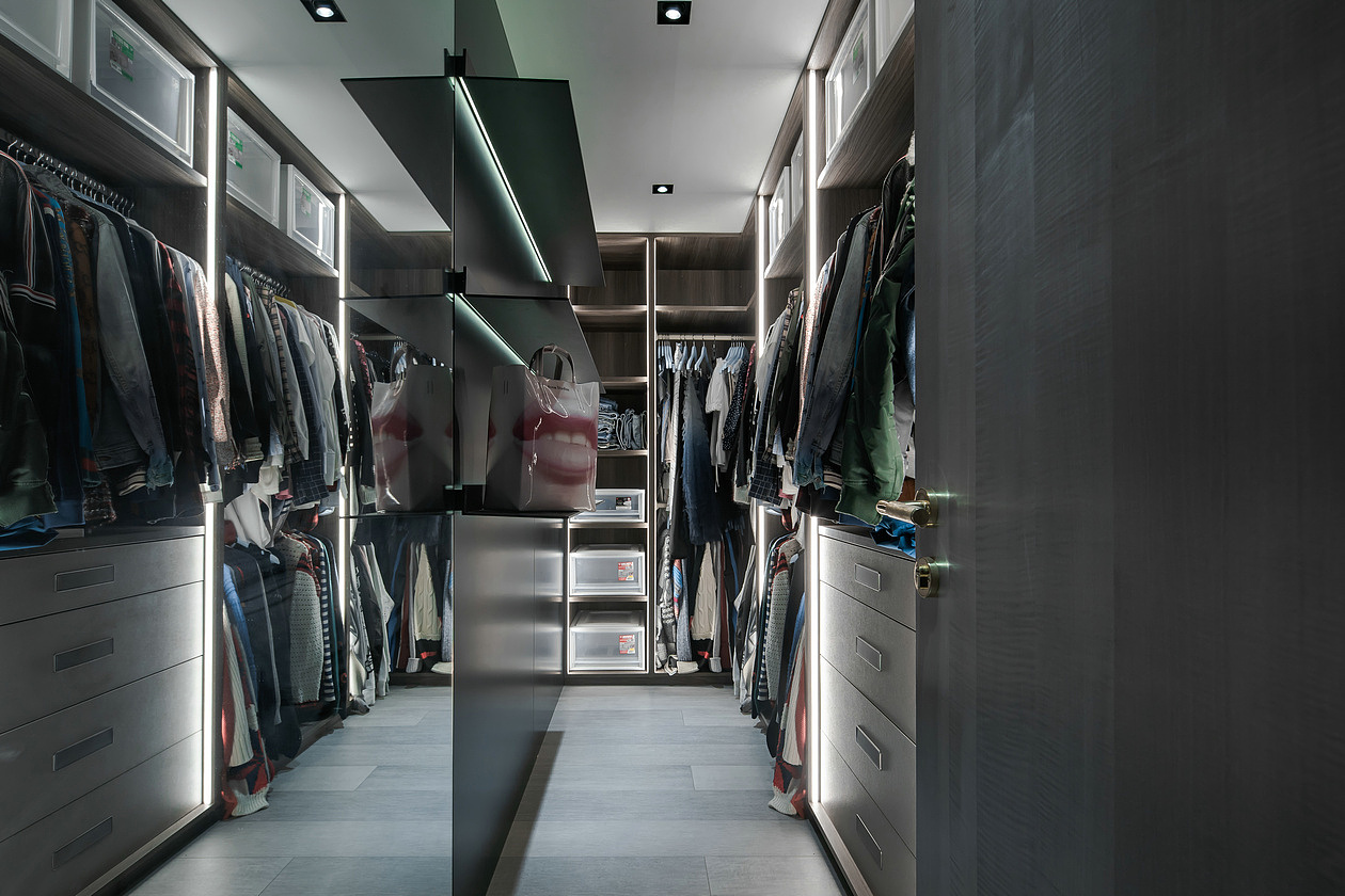 300㎡顶级复式,摩登而高贵的ARTDECO风,超个性