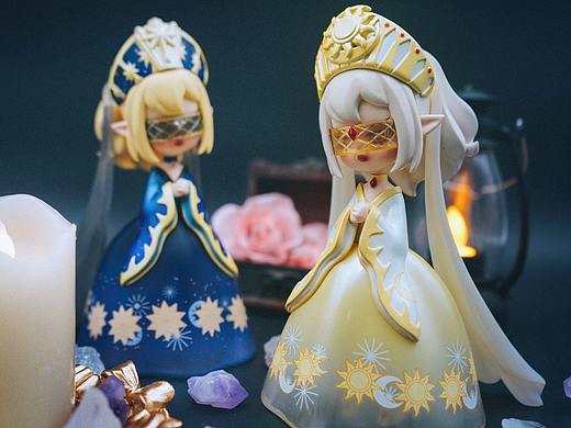潮玩手办 CRAB魔女系列之日月星辰