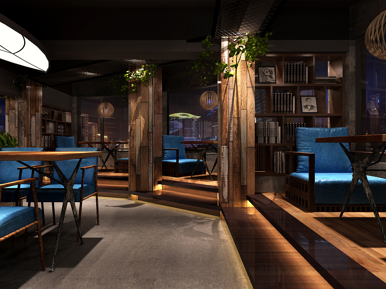 bingo工业风小清吧原创设计