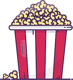 爆米花（图ZMTE0ODQwMzMy） - 图标 - 站酷设计师哈哈哈呼啦lyx原创素材 - 站酷ZCOOL