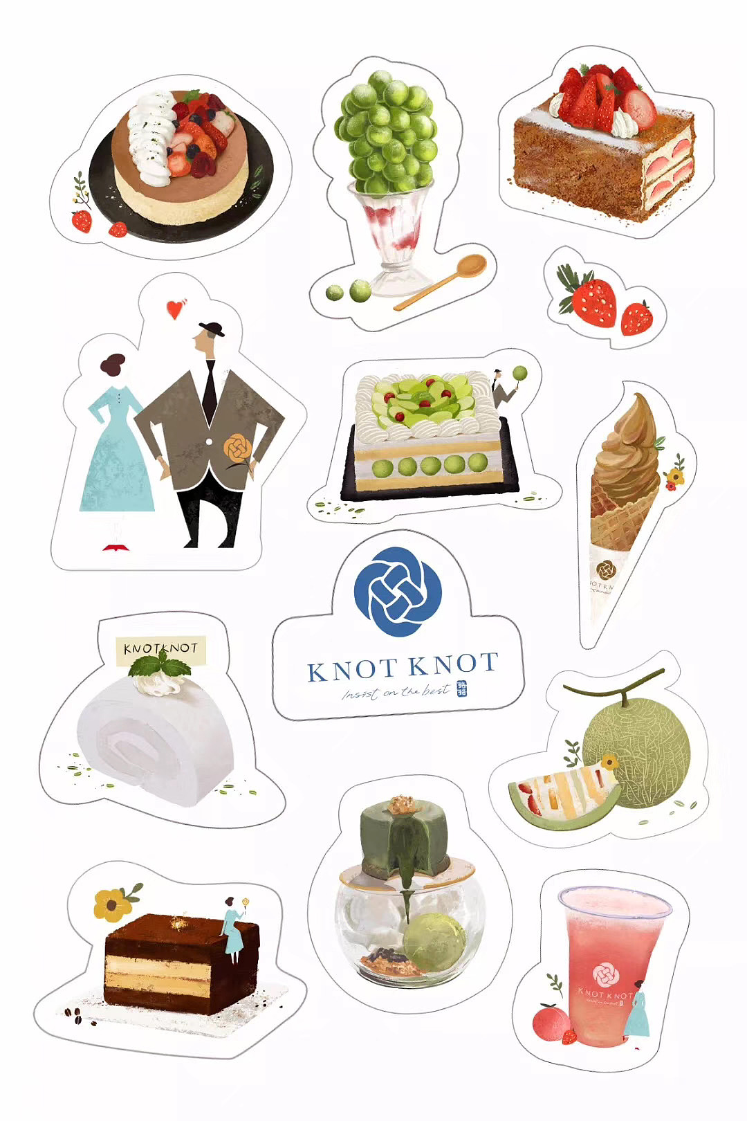 #2019-深圳珞珞蛋糕系列插画#