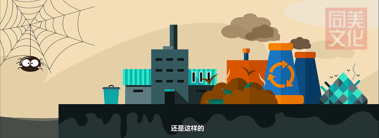 某企业生态循环垃圾回收mg动画展示3