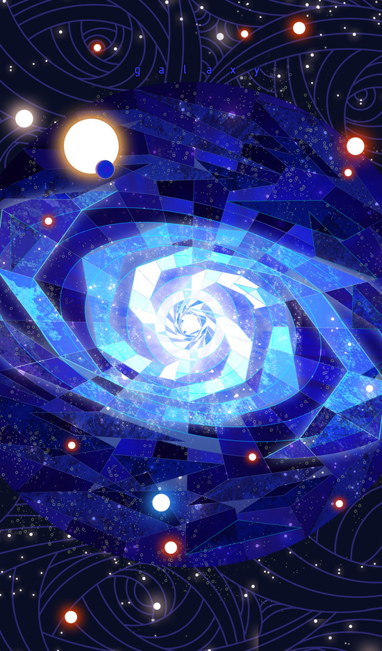 群星,我们的目标|插画|创作习作|breathing2004 - 原创作品 - 站酷