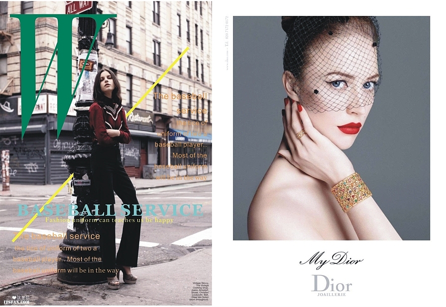 W杂志春季宣传画册