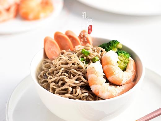 荞麦面产品拍摄