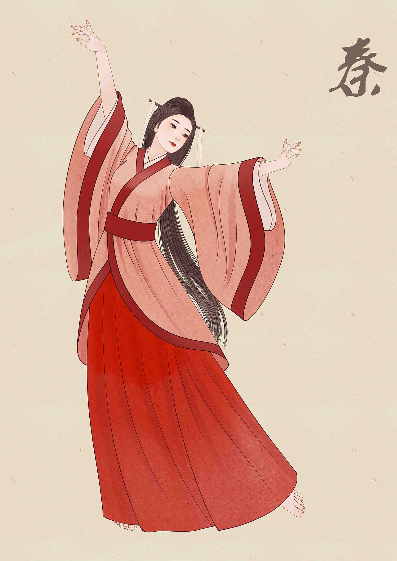 群像工笔图_蘑菇汤有毒-站酷zcool