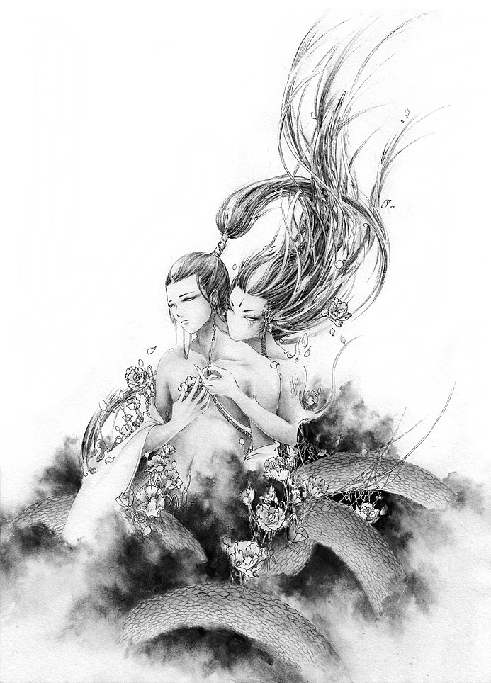 一抹枯躯唱相思(图ZMTMwOTM0NjQ=) - 创作习作 - 站酷设计师画师杉泽原创素材 - 站酷ZCOOL
