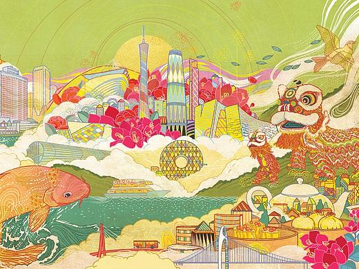 住过的两个城市，深圳、广州。
